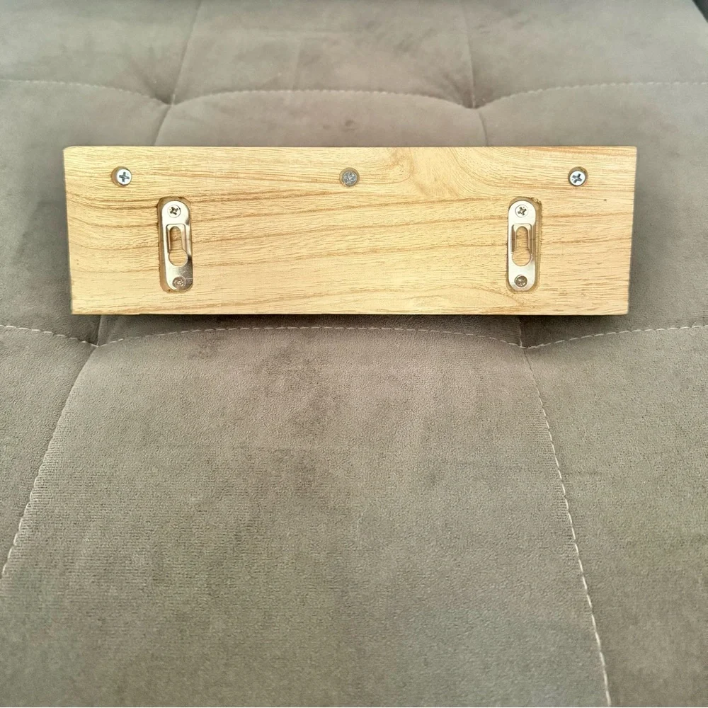 Wood Wall Shelf Organizer